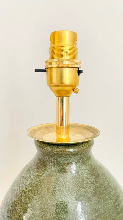 Studio Pottery Lamp - pre order for 22nd of July