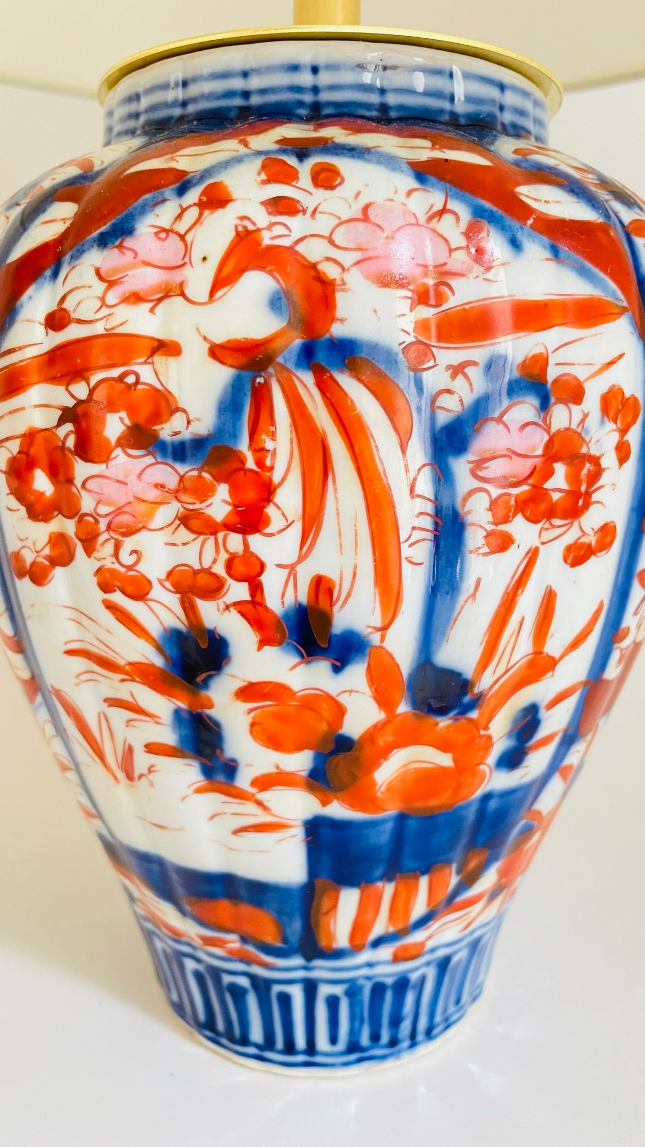 Antique Japanese Imari Lamp - pre order for w/c Oct 10th