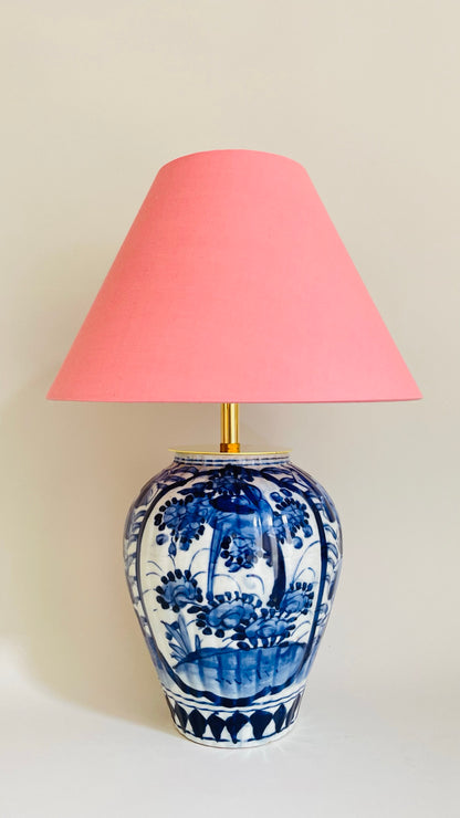 Antique Japanese Imari Lamp - pre order for w/c Sept 5th