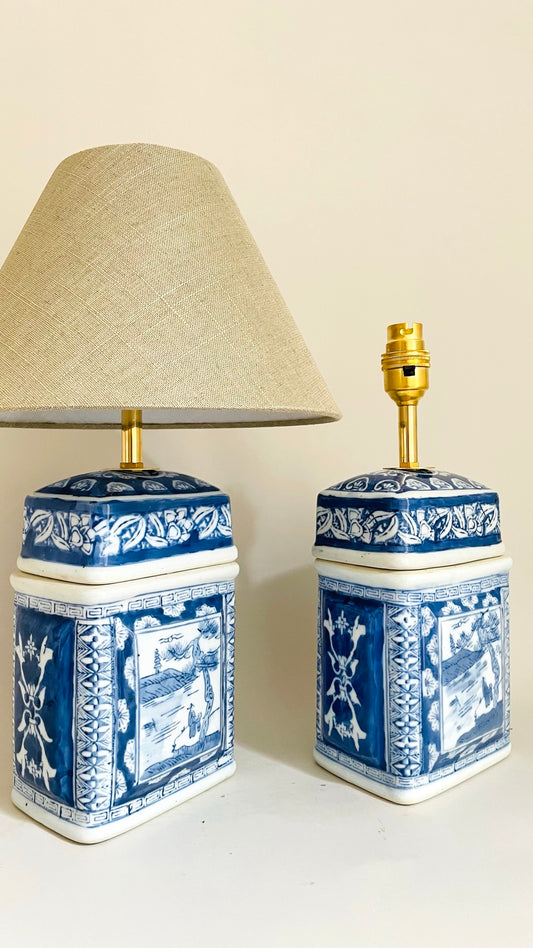 Antique Chinese Jar Lamp - pre order for mid Jan