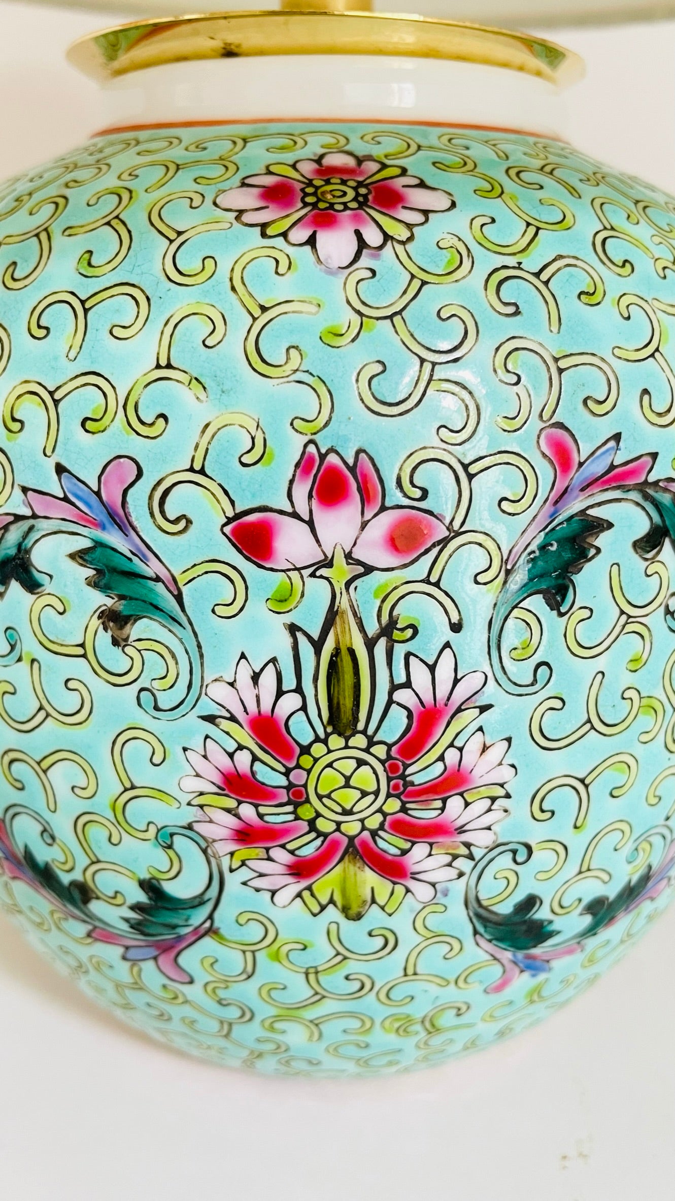 Antique Chinese Mini Lamp - pre order for mid Feb