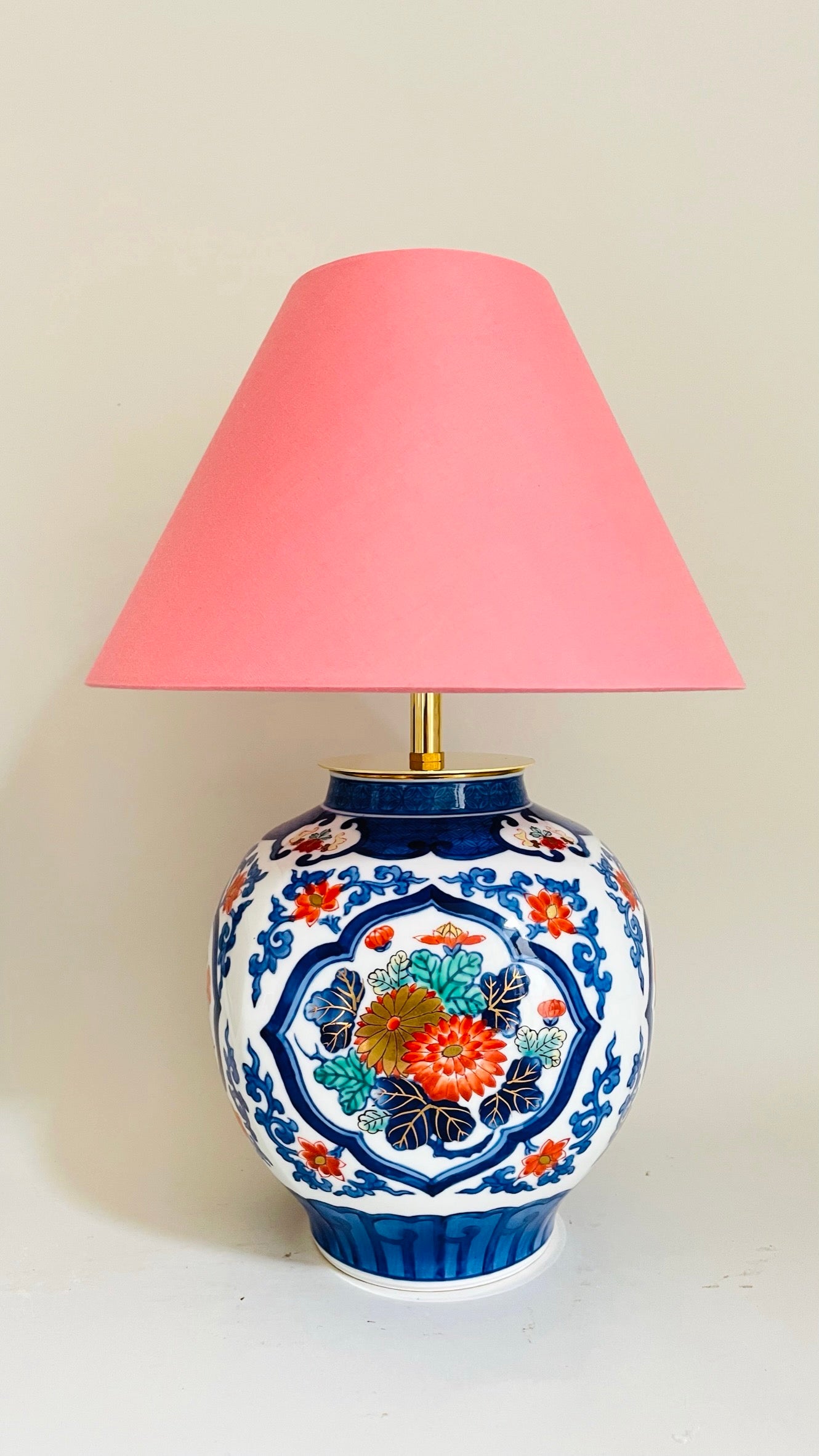 Antique Japanese Flower Lamp - pre order for w/c Dec 12th