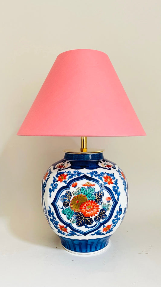 Antique Japanese Flower Lamp - pre order for w/c Dec 12th